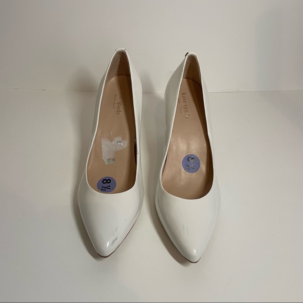 Elegant White Women's Heels - Picture 2 of 4